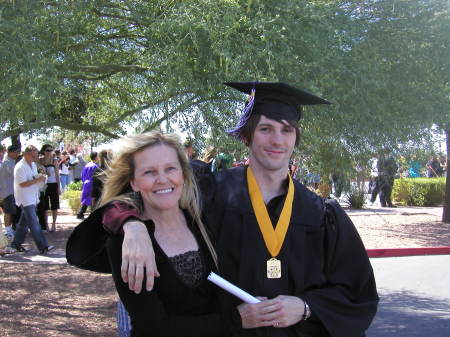 My 18 year old on Graduation Day!