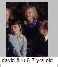 Ju & David age 6 or 7 in UK