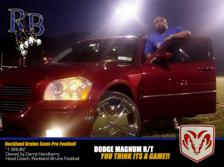 Owner/Head Coach Rockland Bruins Football Darryl ' 1Bruin' Handberry