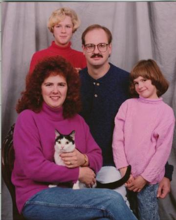 Typical 90's family