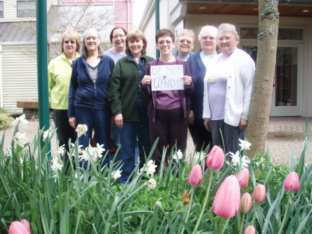 My quilt group - April 2008 - Langley