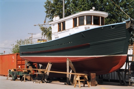My 41' Trawler, the Pescadero