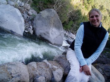 Me by the Kalweah River