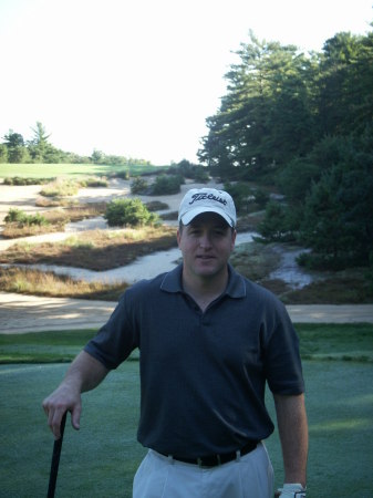 Playing the game I love at Pine Valley GC, NJ