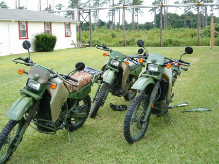 USMC COMBAT MOTORCYCLES