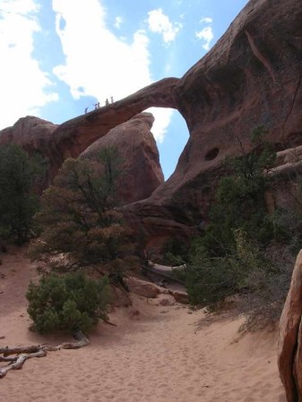 Me on the Left at Moab