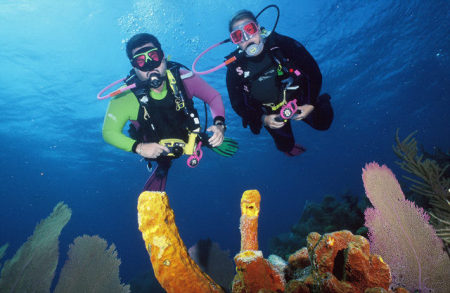 Diver John & Scuba Susan in Belize