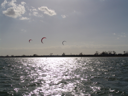 Parasailing off of Ft. Meyers Beach