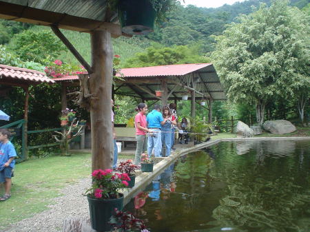 Fishing at Orosi Valley, Cartago, Costa Rica