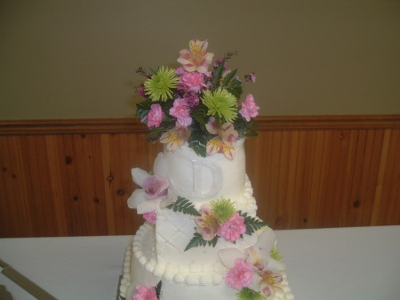 Ben & Holley's wedding cake