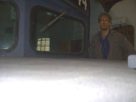 Me on locomotive