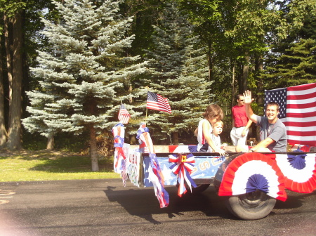 The 4th Parade at Coldwater Lake