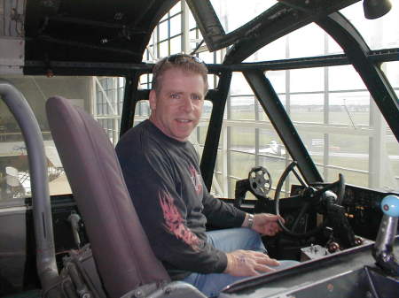 me in Howard Hughes seat. 2008