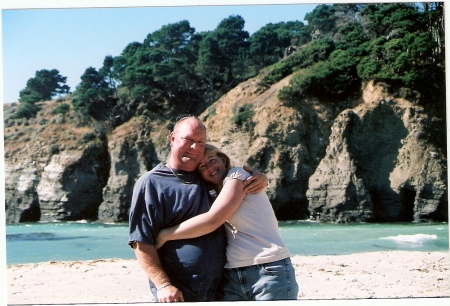 Gregg & Joy at the beach