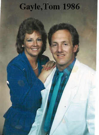 Tom & Gayle in the 80's