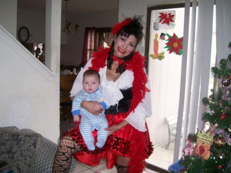 Me and baby Travis Jan. 2007