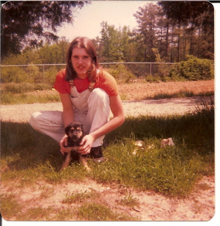 Me and my puppy in 78