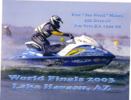 2003 world finals lake havasu az  5 th in world finish