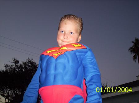 This is our "Superman", Cole...he is a leukemia survivor