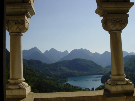 Castle Window View