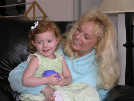 Easter 2008 with Granddaughter, Ellie