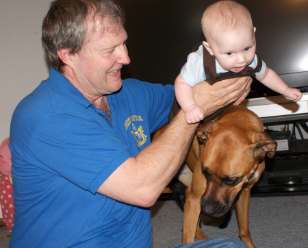 Grandpa, Danny and Ginger