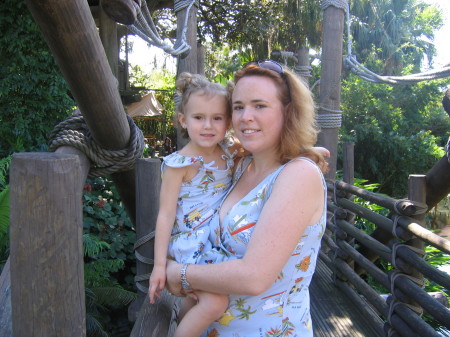 Me & my daughter Zoe in Disneyworld November '06