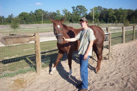 Blake at the Horse Farm