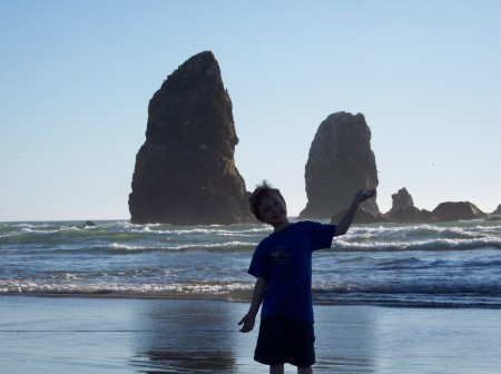 Bryce in Cannon Beach