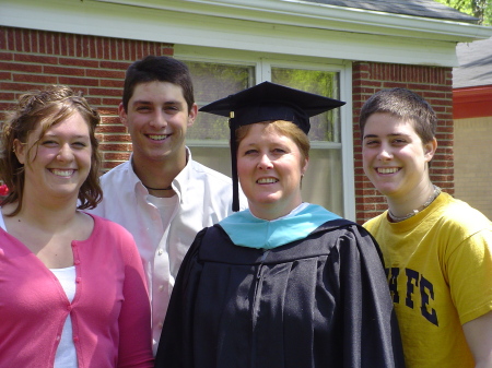 Graduation from OU May, 2006