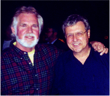 On tour with Kenny Rodgers  1999