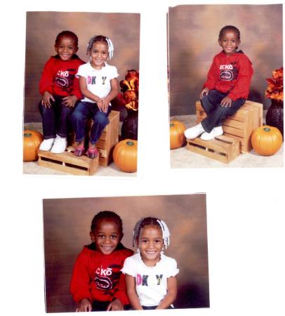 Timmorie and Kimmorie Suggs, Latoya's children (My grandkids)