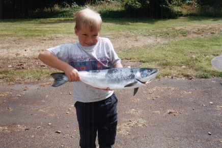 Matt as a youngster