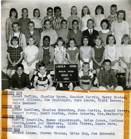 4th grade 1966