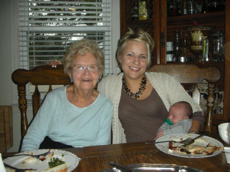 Grandma and I with "Payten" 2008