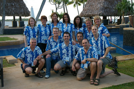 My whole Team at Global Conference in Fiji 2006