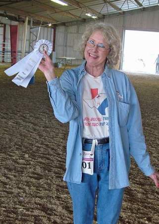4th place in Barn Hunt, Denton, March 2006
