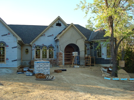 Building our home in Loveland, Ohio summer 2007