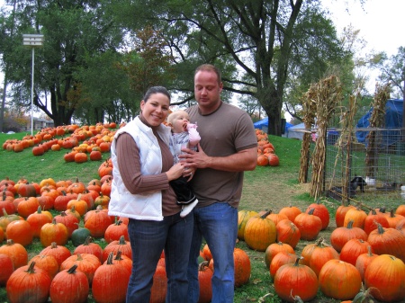 Her first time at a Pumpkin Patch