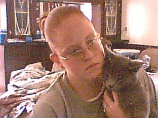 me and my cat smokey