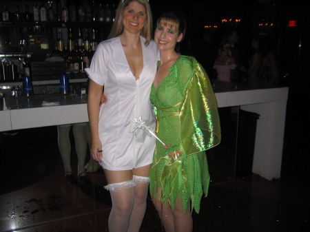 Halloween 2005, I was TinkerBell, my sis Jocelyn was a nurse