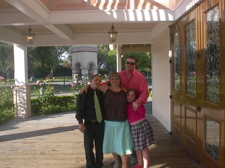 Me, Darrell, Tyler & Amanda after graduation