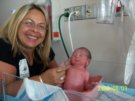 my brand new granddaughter Jordan Hayley 8/3/06