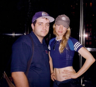 Renee Zellwiger & me 2000