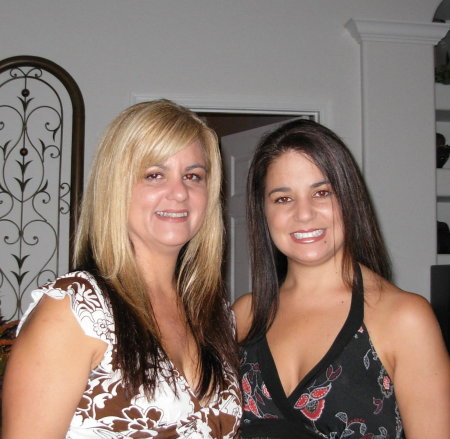 My sister Maria and I - Aug 07
