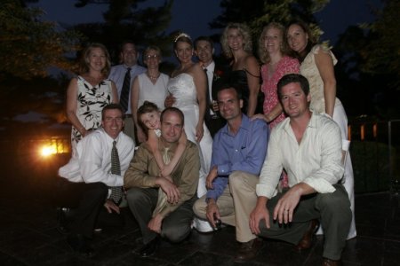 LHS Friends at Our Wedding