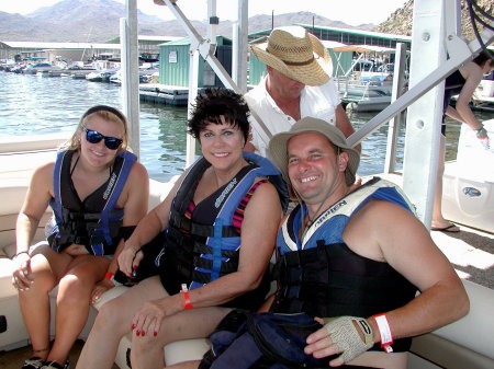 At Bartlett Lake with friends (AZ June 2010)