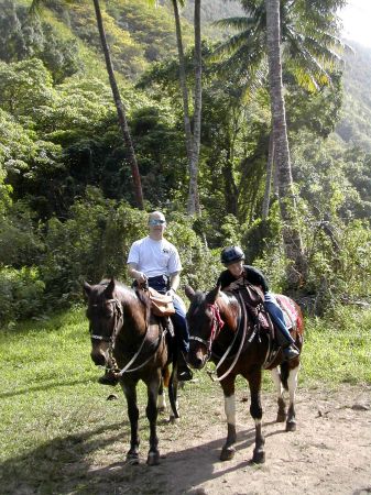 Horseback Riding in Waipiao Valley