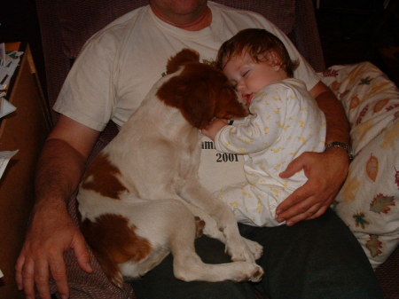 Dog and Baby