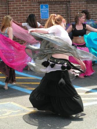 Me belly dancing